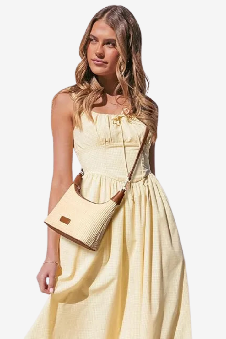 Sac de plage en paille pour femmes, sacs à bandoulière tissés, sacoche à poignée supérieure, sac à main pour l'été