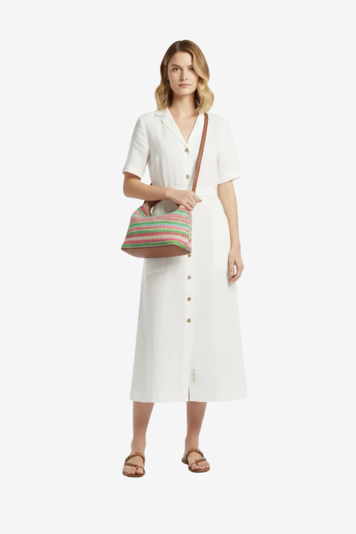 Sac de plage en paille pour femmes, sacs à bandoulière tissés, sacoche à poignée supérieure, sac à main pour l'été