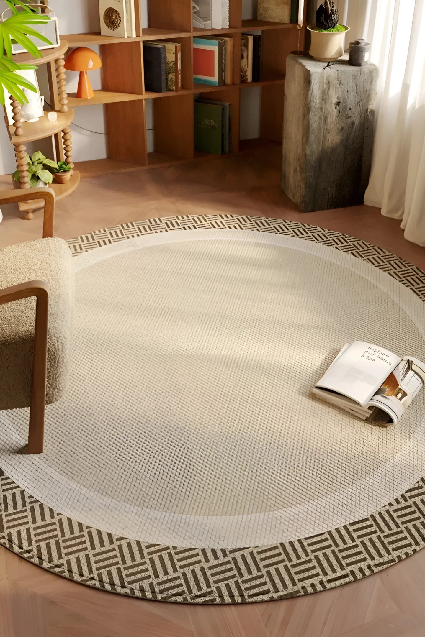 Tapis Rond Bohème "Majestic