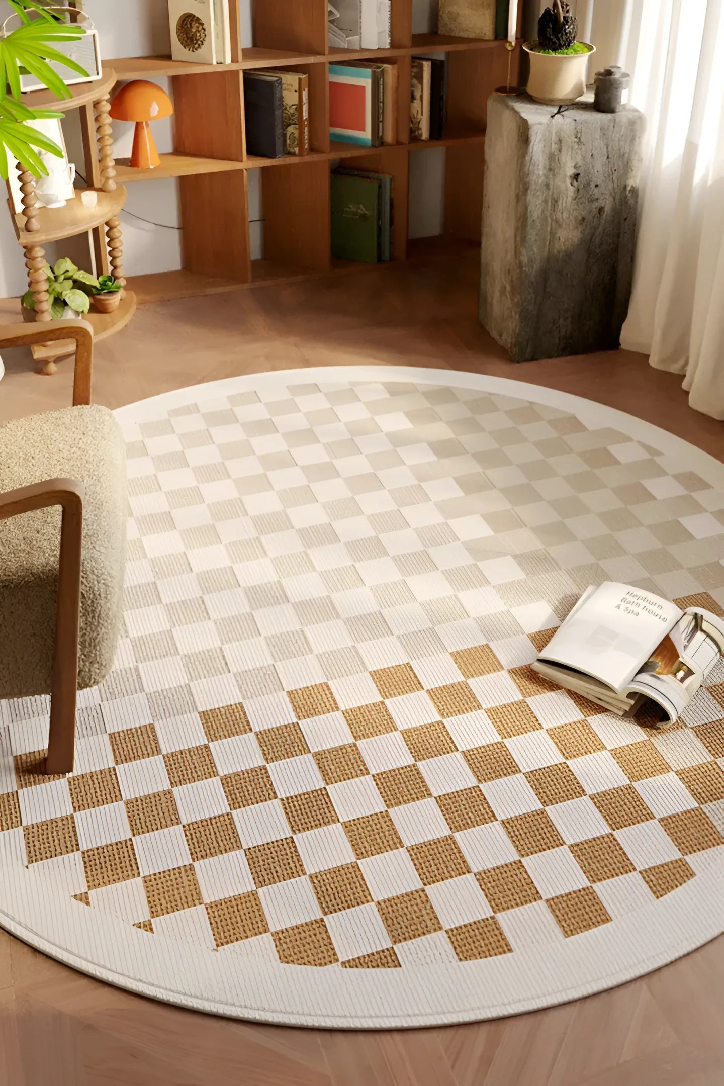 Tapis Rond Bohème "Majestic