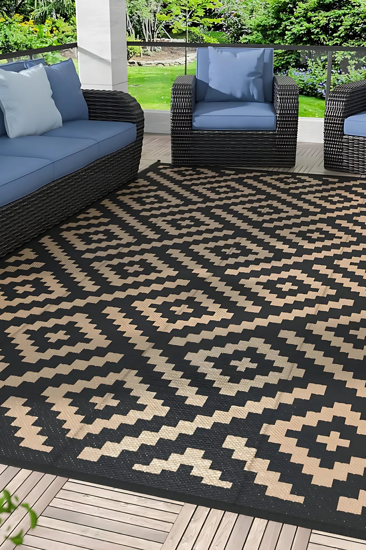 Tapis Bohème d'Extérieur "Riviera"